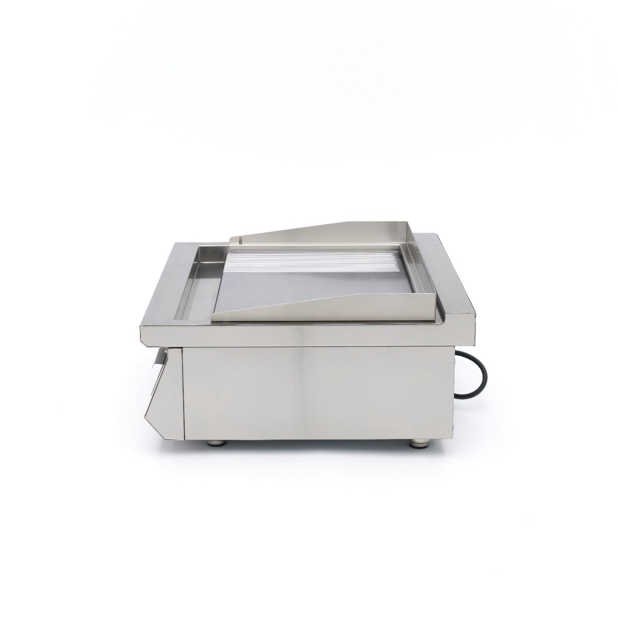 Piastra a induzione 700 - Professionale - superficie liscia e scanalata - 5.000 W - doppia