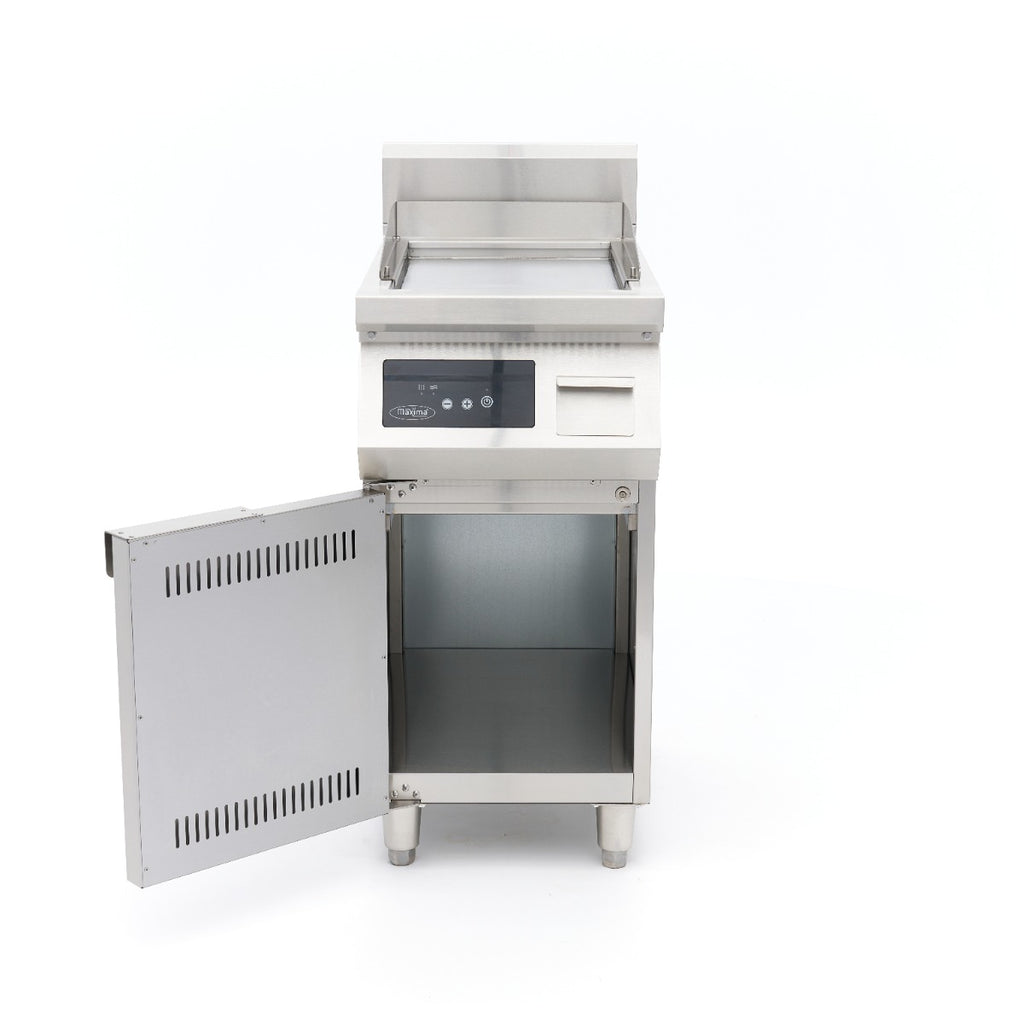 Plancha de Inducción 700 – Lisa – 5.000 W – Individual – con Soporte - Profesional