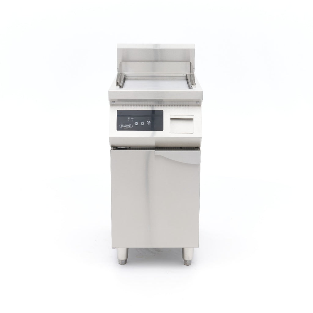 Plancha de Inducción 700 – Lisa – 5.000 W – Individual – con Soporte - Profesional
