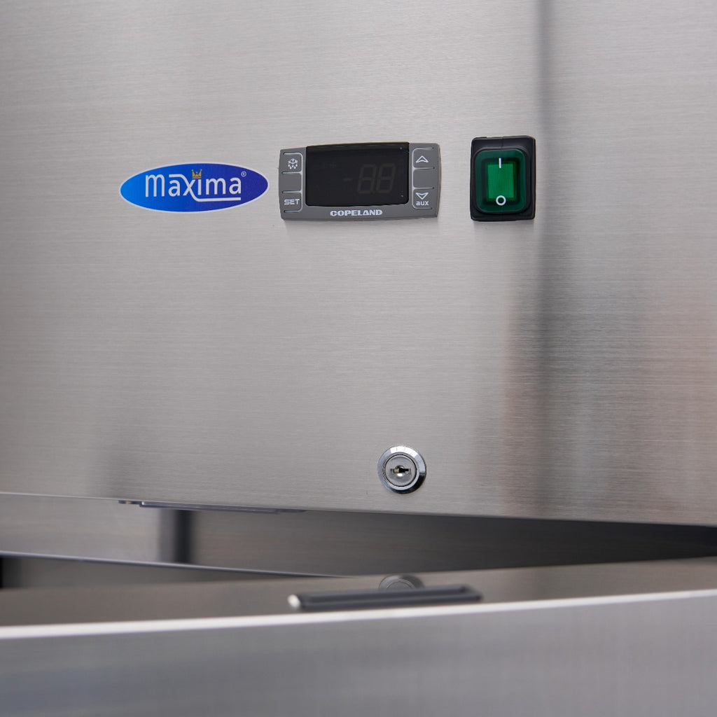 Frigorífico - Profesional - 600L - 3 Estantes Ajustables (2/1 GN) - Acero Inoxidable - sobre Ruedas