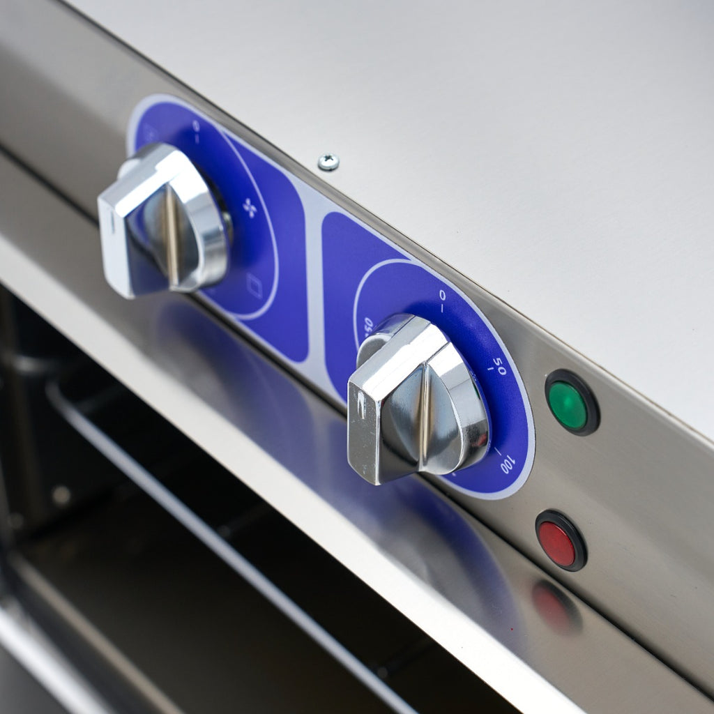 Horno eléctrico profesional - Unidad Doble - Profundidad 60 cm