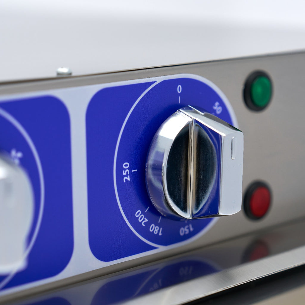 Horno eléctrico profesional - Unidad Doble - Profundidad 60 cm