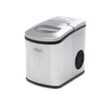 Macchina per ghiaccio - Professionale - 10-12 kg/24 h - Cubetti a proiettile - Raffreddamento ad aria - Argento