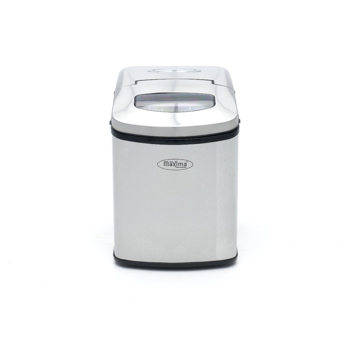 Macchina per ghiaccio - Professionale - 10-12 kg/24 h - Cubetti a proiettile - Raffreddamento ad aria - Argento