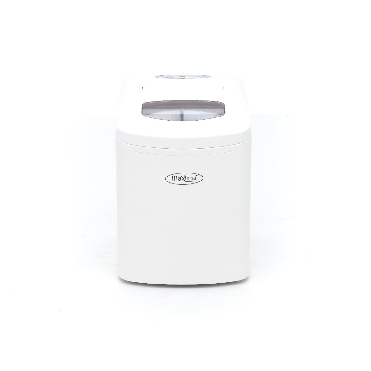 Macchina per ghiaccio - Professionale - 10-12 kg/24 h - Cubetti a proiettile - Raffreddamento ad aria - Bianca