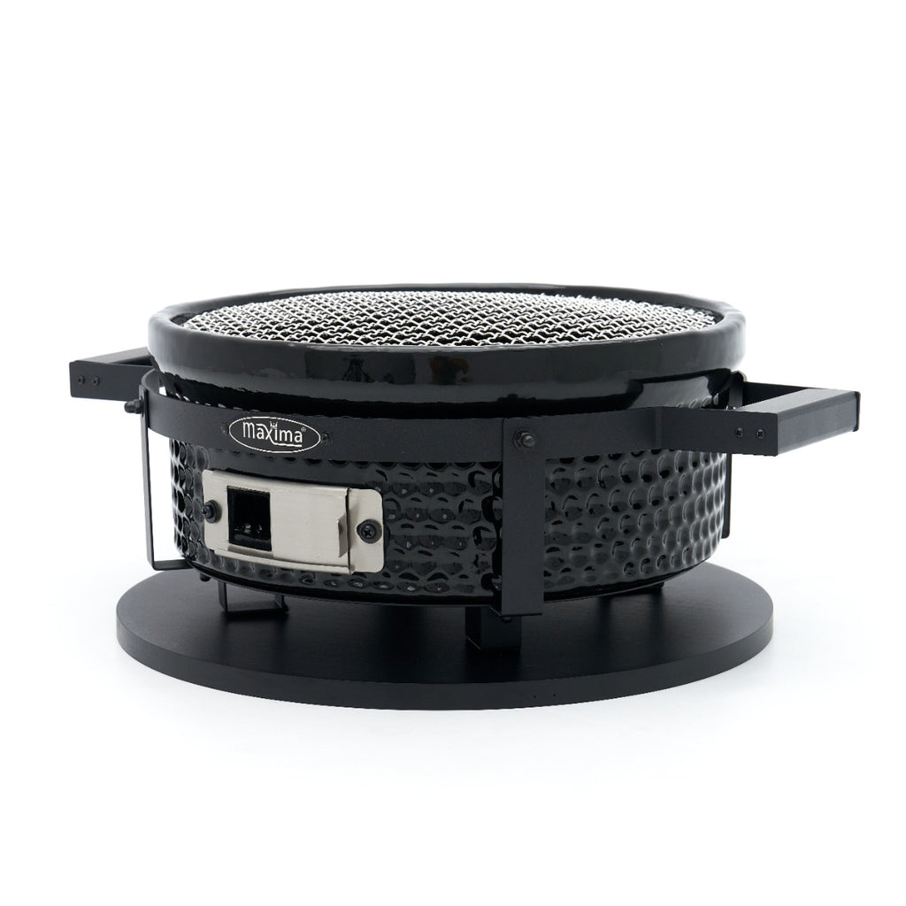 Grelhador Hibachi de 14 polegadas - Profissional - Cerâmica - De mesa