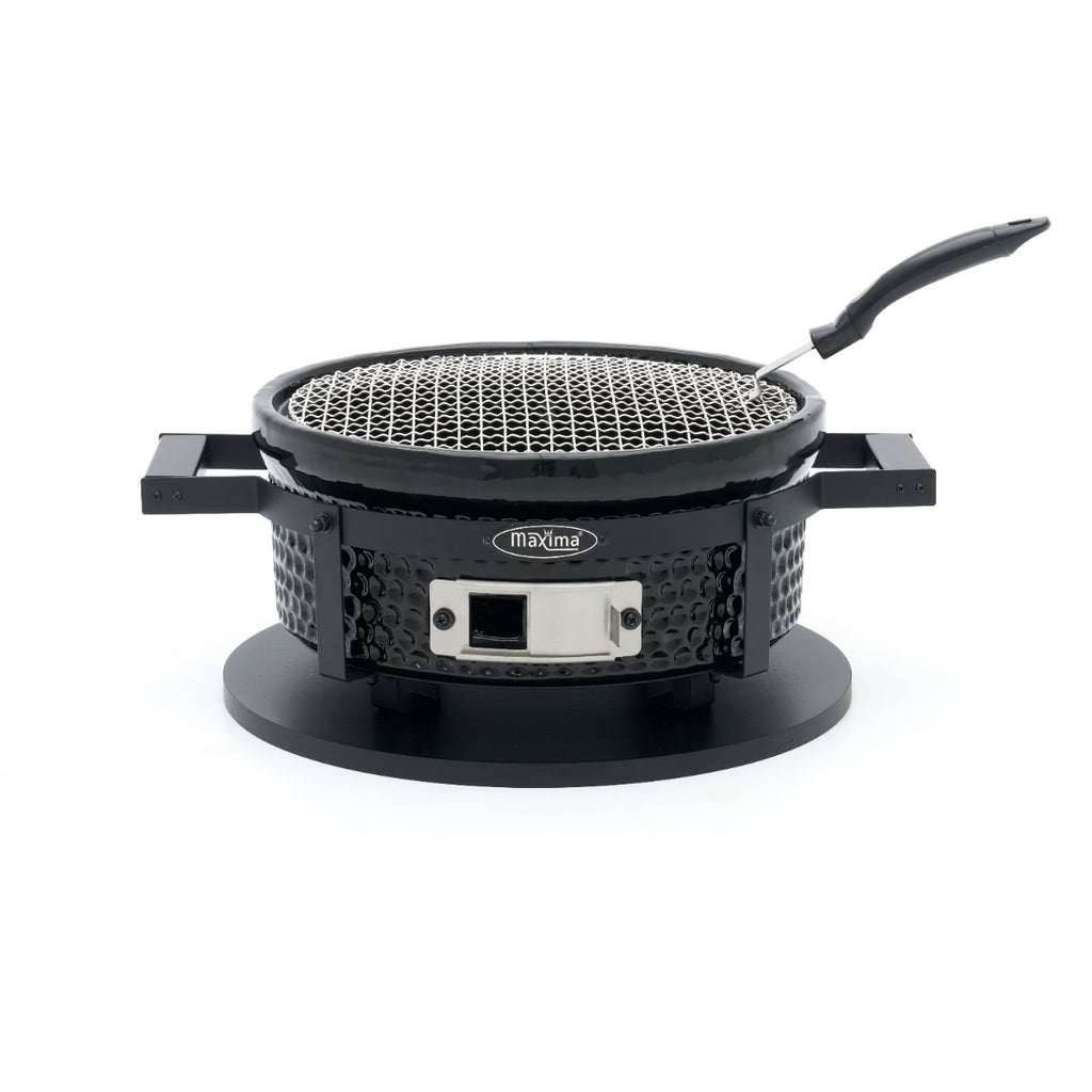 Grelhador Hibachi de 14 polegadas - Profissional - Cerâmica - De mesa