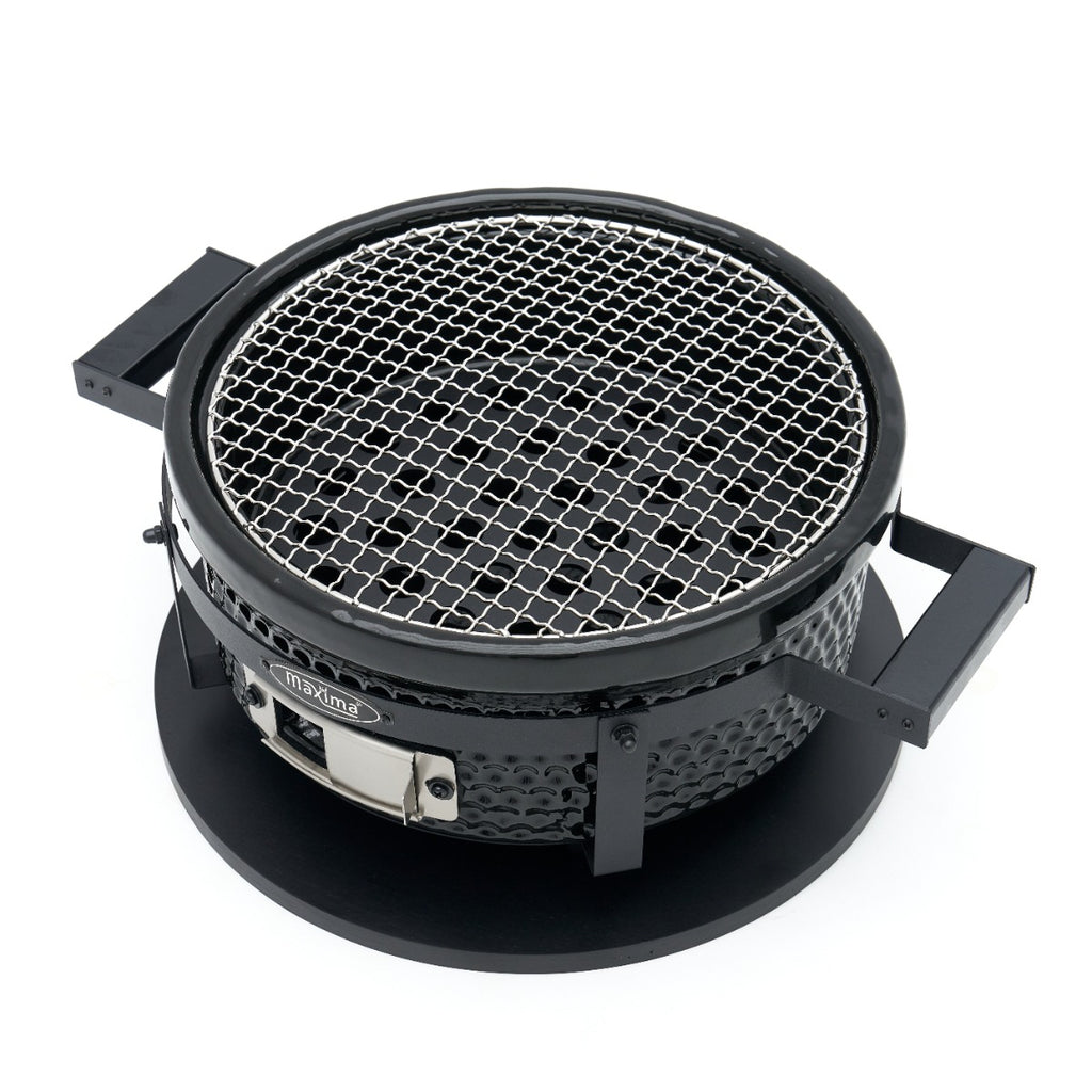 Grelhador Hibachi de 14 polegadas - Profissional - Cerâmica - De mesa