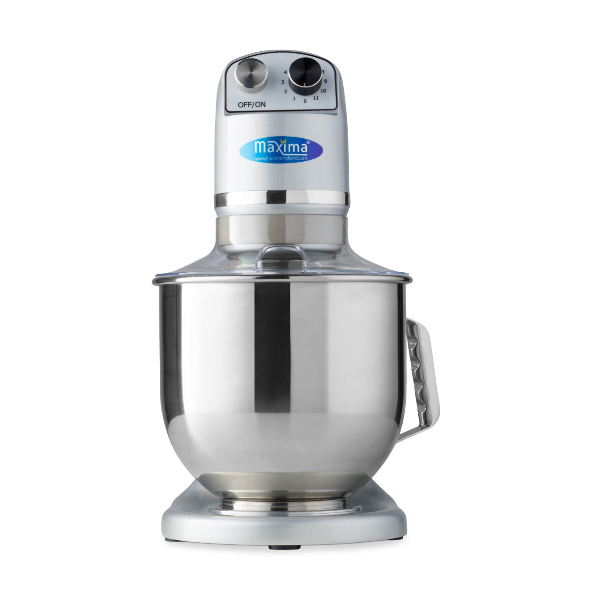 Planetenrührmaschine - Professionell - 7L - bis zu 2kg Teig - Silber