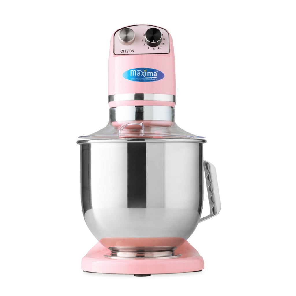 Planetenrührmaschine - Professionell - 7L - Bis 2kg Teig - Rosa