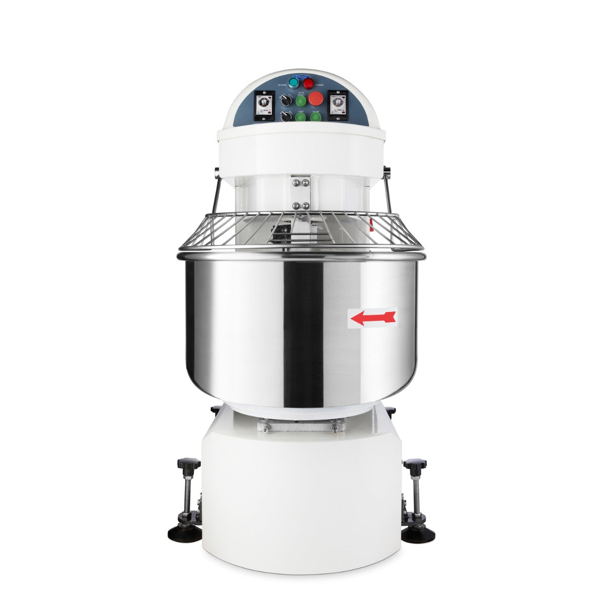 Amassadeira em espiral - Profissional - 100L - 64kg de massa - 2 velocidades - 400V