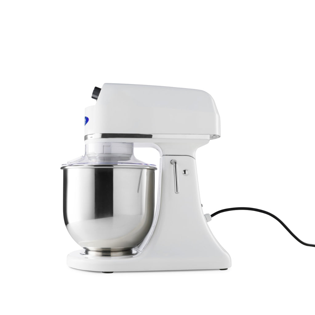 Planetenrührmaschine - Professionell - 7L - bis 2kg Teig - Weiß