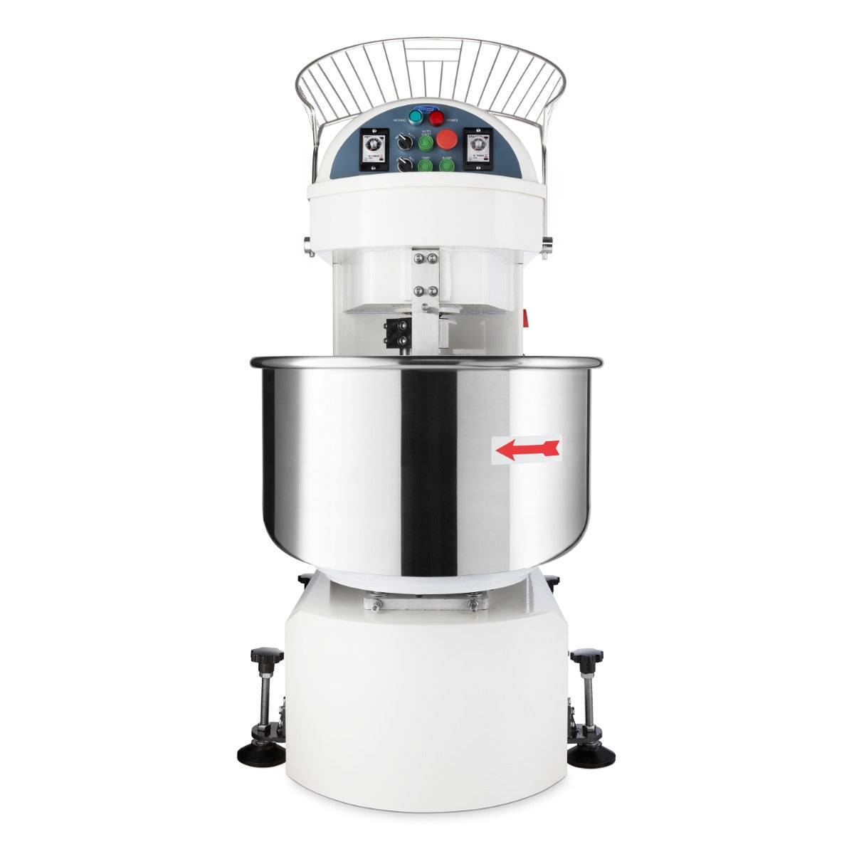 Amassadeira em espiral - Profissional - 100L - 64kg de massa - 2 velocidades - 400V