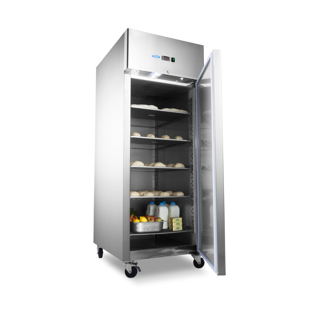 Bäckerei-Kühlschrank - Professionell - 800L - verstellbare Schienen - für 60 x 40cm - auf Rollen