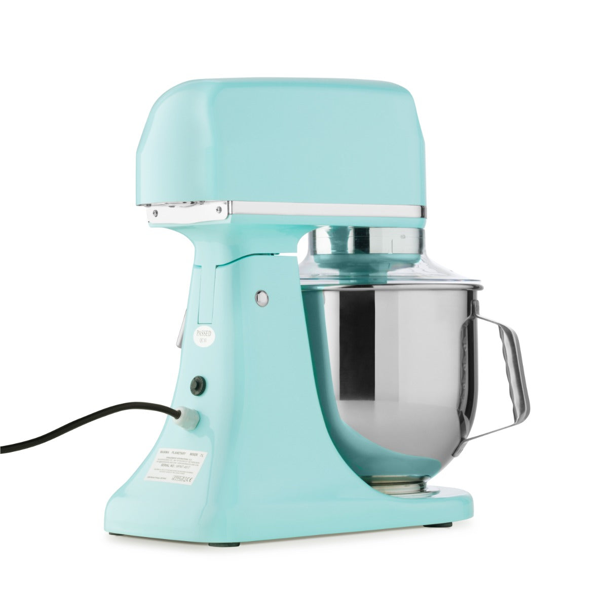 Planetenrührmaschine - Professionell - 7L - Bis 2kg Teig - Blau