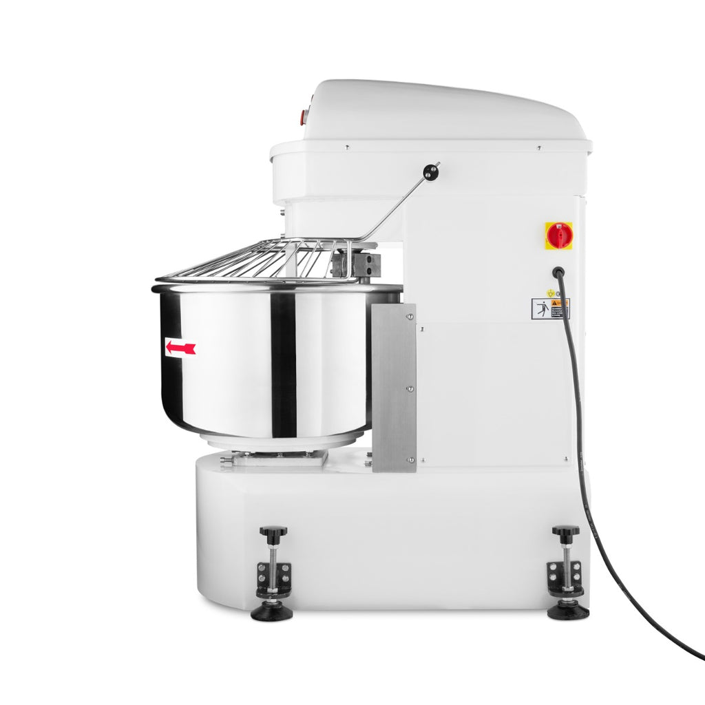 Amassadeira em espiral - Profissional - 100L - 64kg de massa - 2 velocidades - 400V