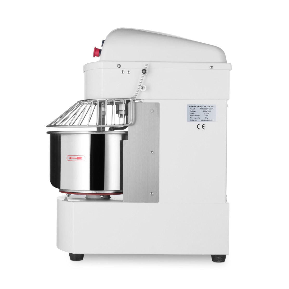 Impastatrice - Professionale - 20L - 13kg di impasto - 2 velocità