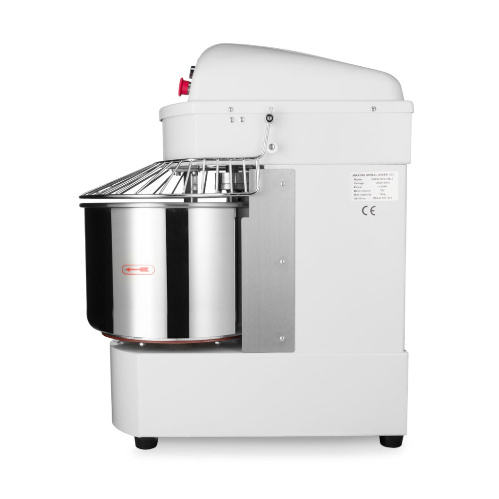 Amasadora - Profesional - 30L - 19kg Masa - 2 Velocidades