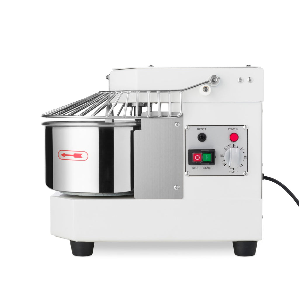 Teigknetmaschine - Professionell - 8L - 4,5kg Teig - Weiß