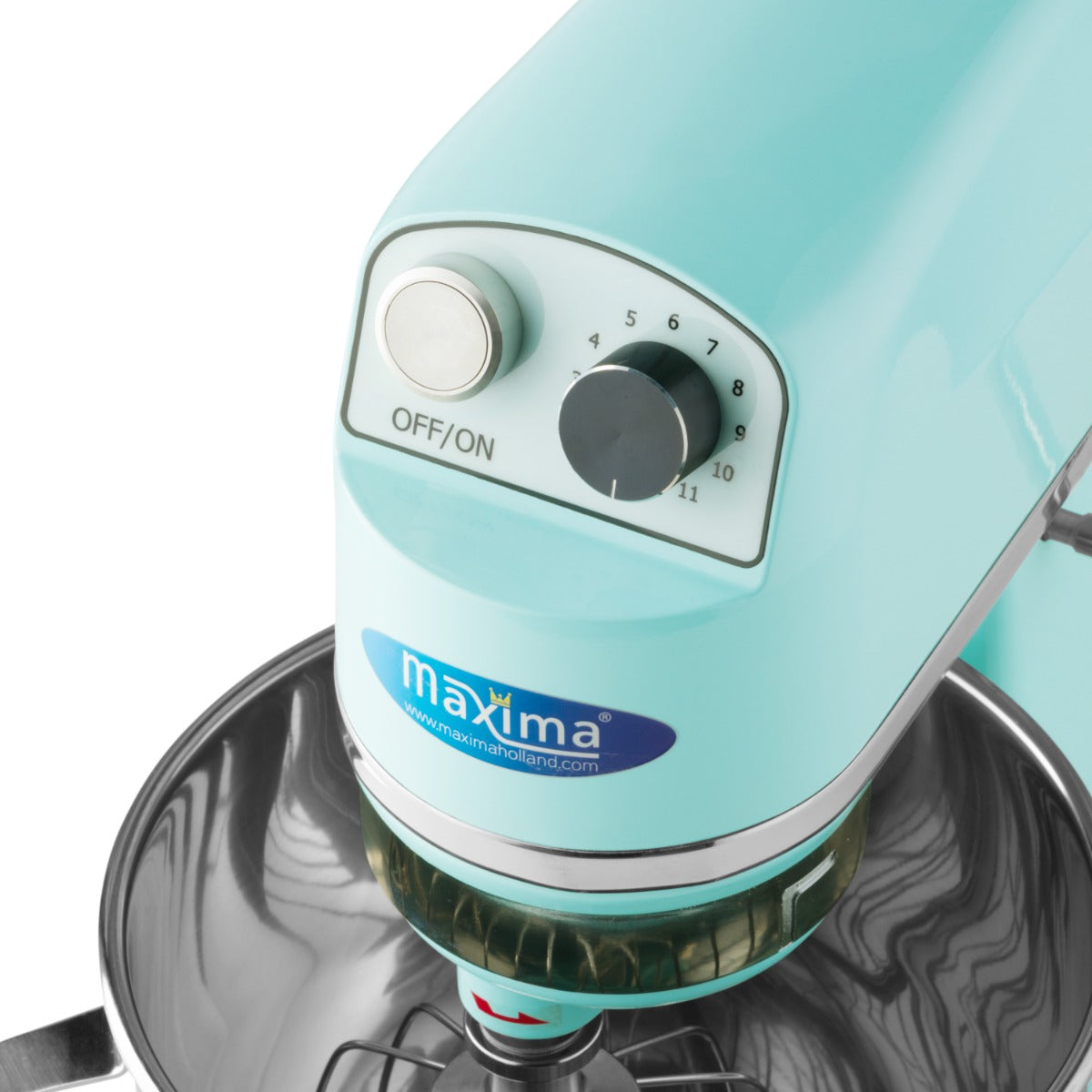 Planetenrührmaschine - Professionell - 7L - Bis 2kg Teig - Blau