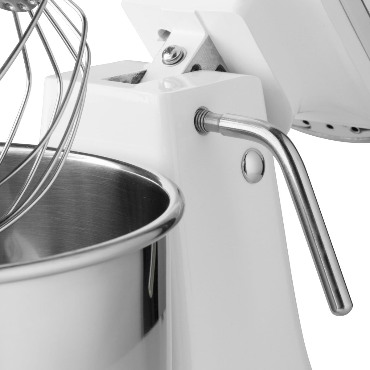 Planetenrührmaschine - Professionell - 7L - bis 2kg Teig - Weiß