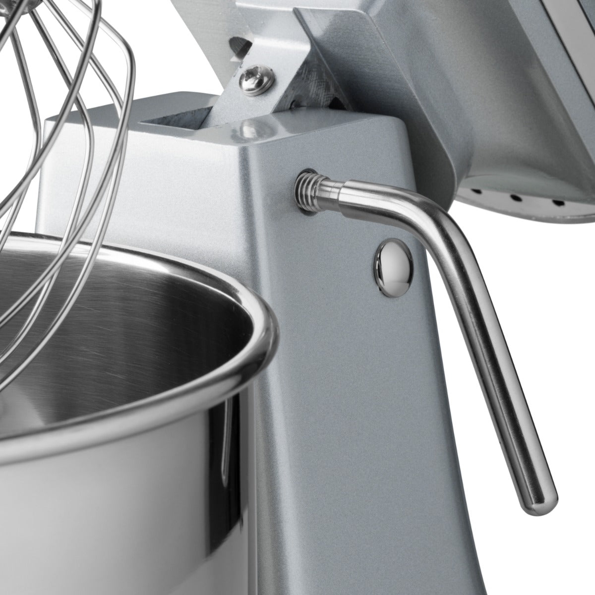 Planetenrührmaschine - Professionell - 7L - bis zu 2kg Teig - Silber