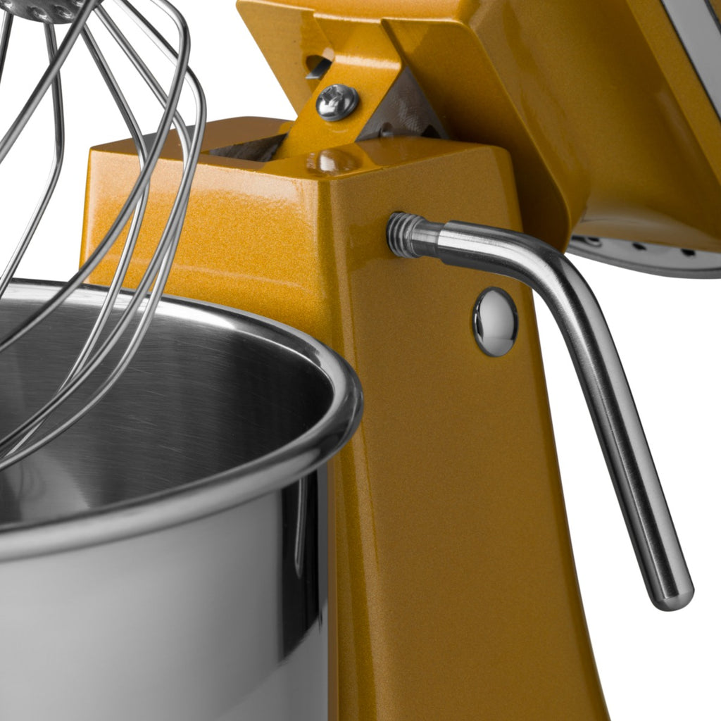 Planetenrührmaschine - Professionell - 7L - bis zu 2kg Teig - Gold