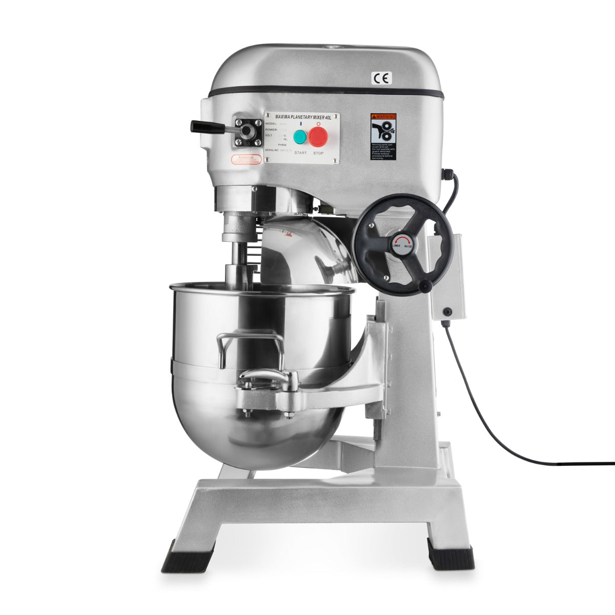 Mezcladora Planetaria - Profesional - 40L - hasta 20kg de Masa - 3 Velocidades
