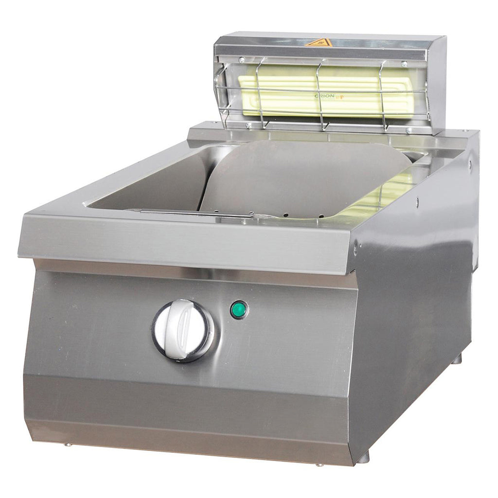 Premium Calentador de Patatas Fritas - Profesional - Unidad Individual - 90cm de Profundidad - Eléctrico