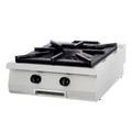 Premium Kochplatte - Professionell - 1 Brenner - Doppeleinheit - 90cm Tiefe - Gas