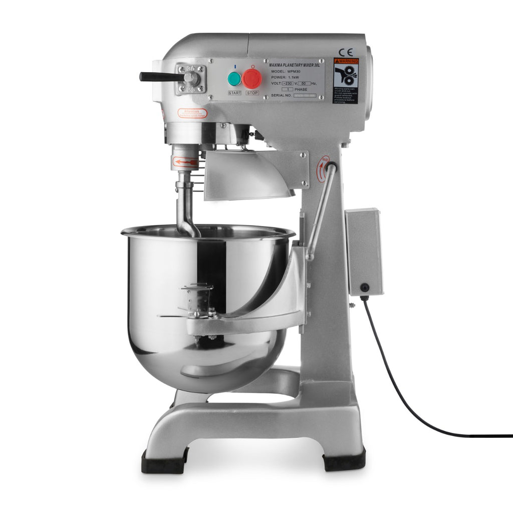 Mezcladora Planetaria - Profesional - 30L - hasta 15kg de Masa - 3 Velocidades
