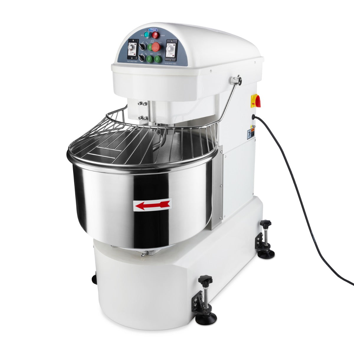 Amassadeira em espiral - Profissional - 100L - 64kg de massa - 2 velocidades - 400V