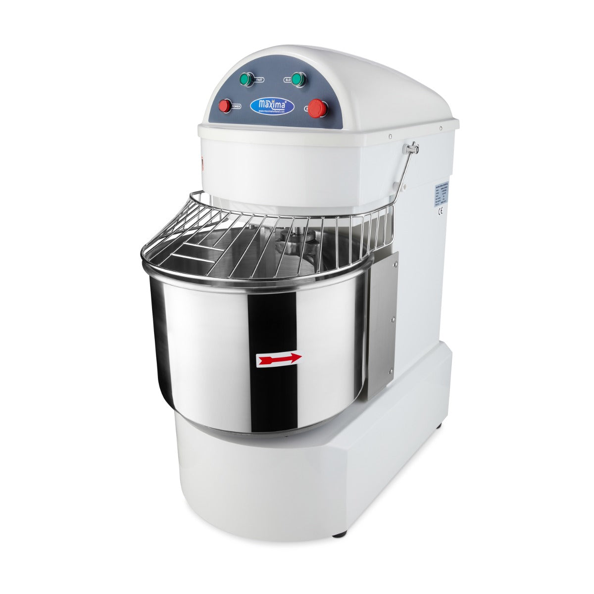 Impastatrice a spirale - Professionale - 60L - Impasto 38kg - 2 velocità - 400V