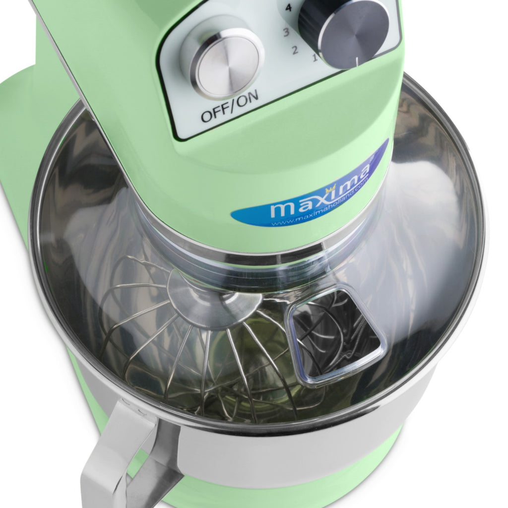 Impastatrice planetaria - Professionale - 7L - Fino a 2kg di impasto - Verde