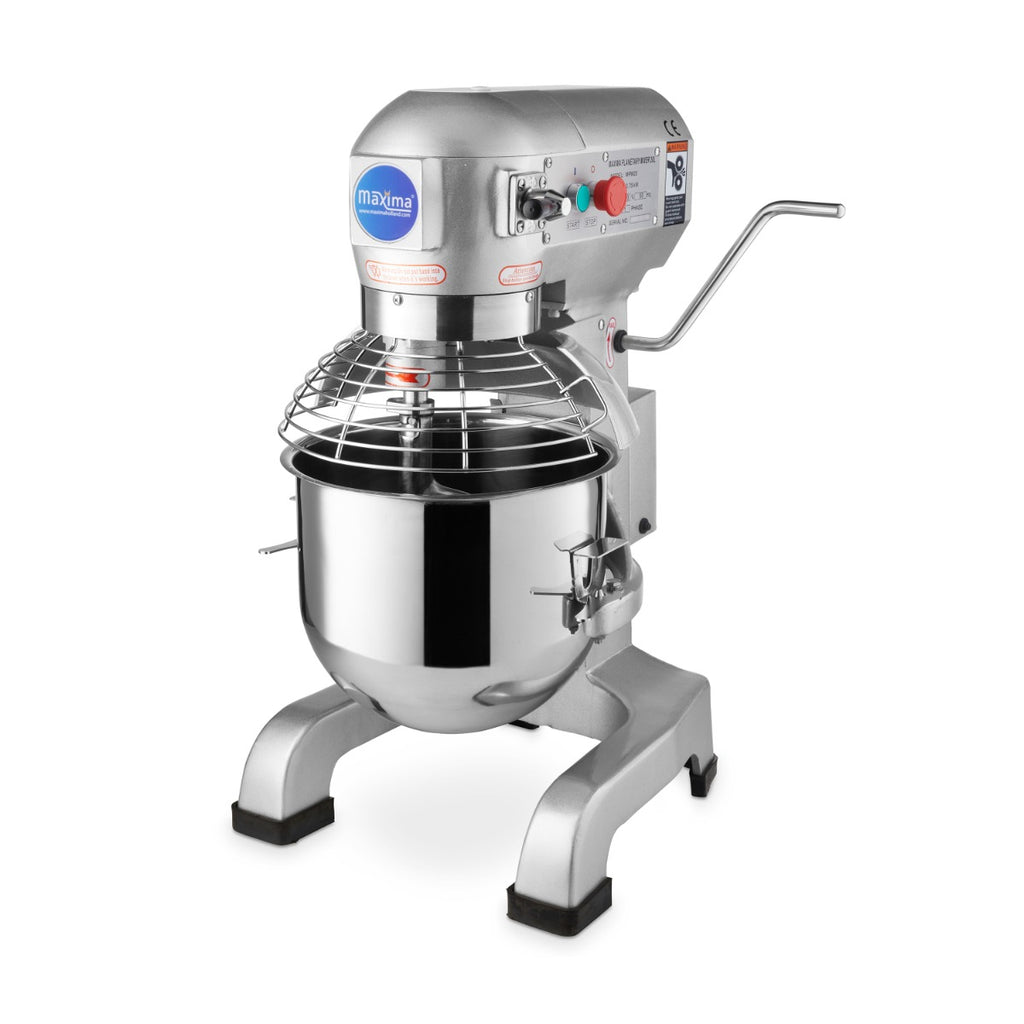 Mezcladora Planetaria - Profesional - 20L - hasta 10kg de Masa - 3 Velocidades