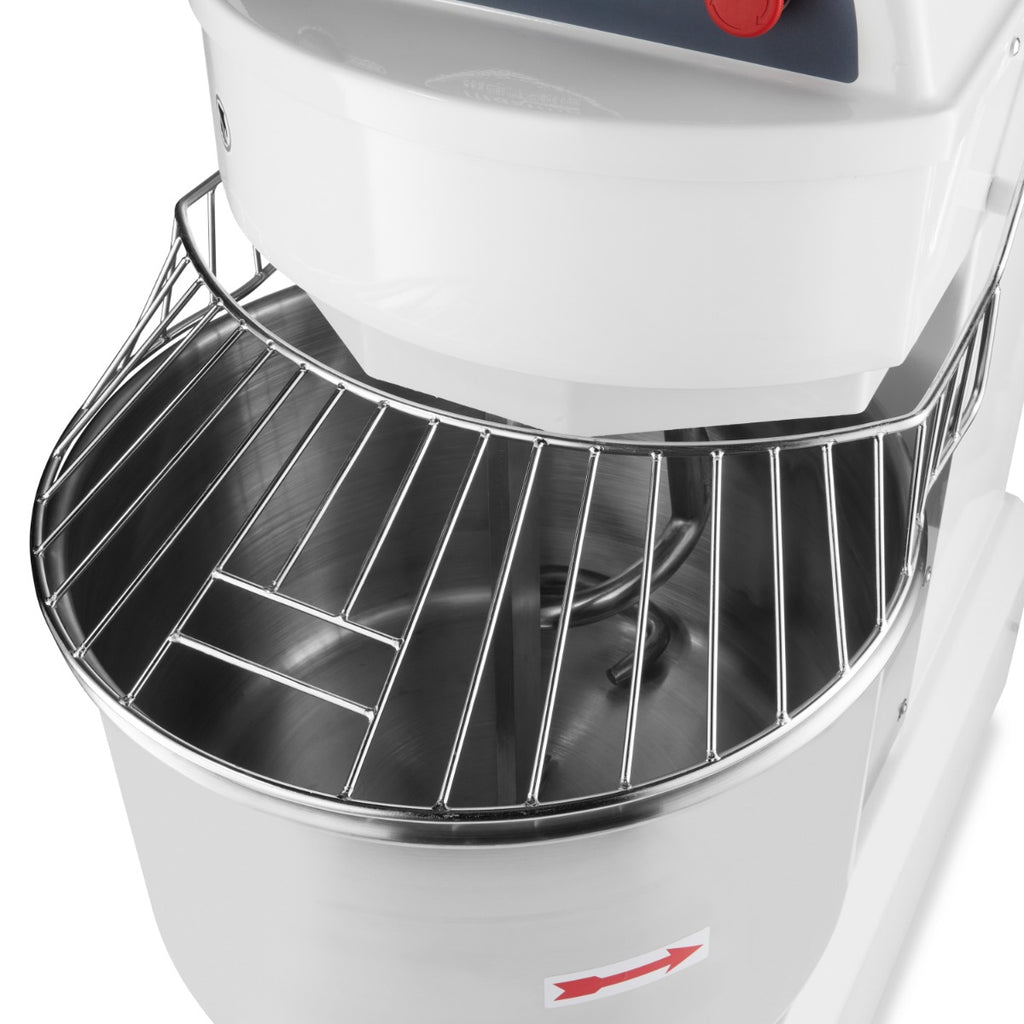 Impastatrice a spirale - Professionale - 60L - Impasto 38kg - 2 velocità - 400V