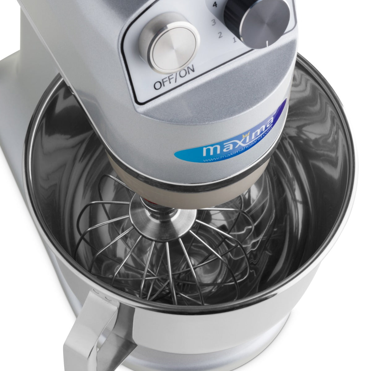 Planetenrührmaschine - Professionell - 7L - bis zu 2kg Teig - Silber