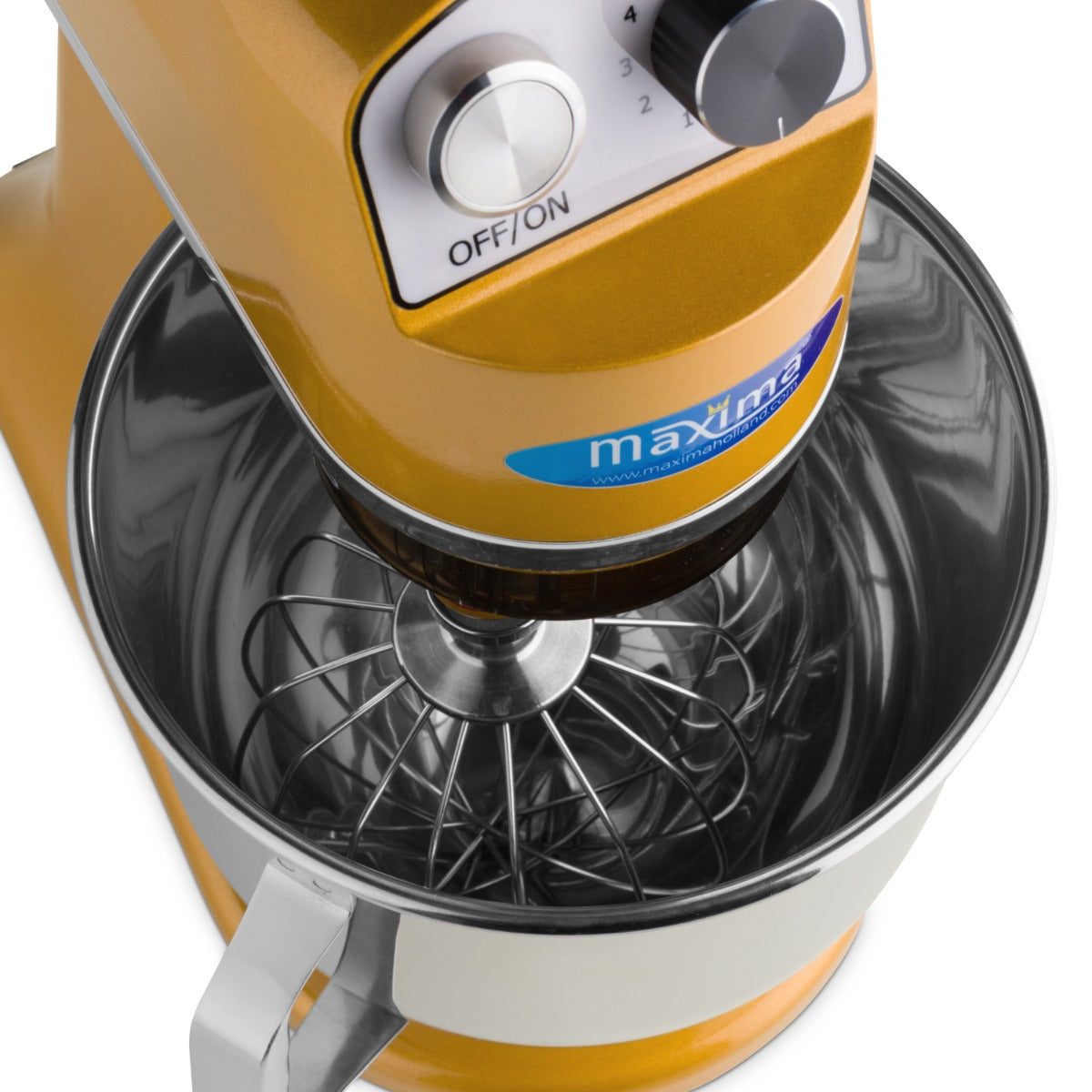 Planetenrührmaschine - Professionell - 7L - bis zu 2kg Teig - Gold
