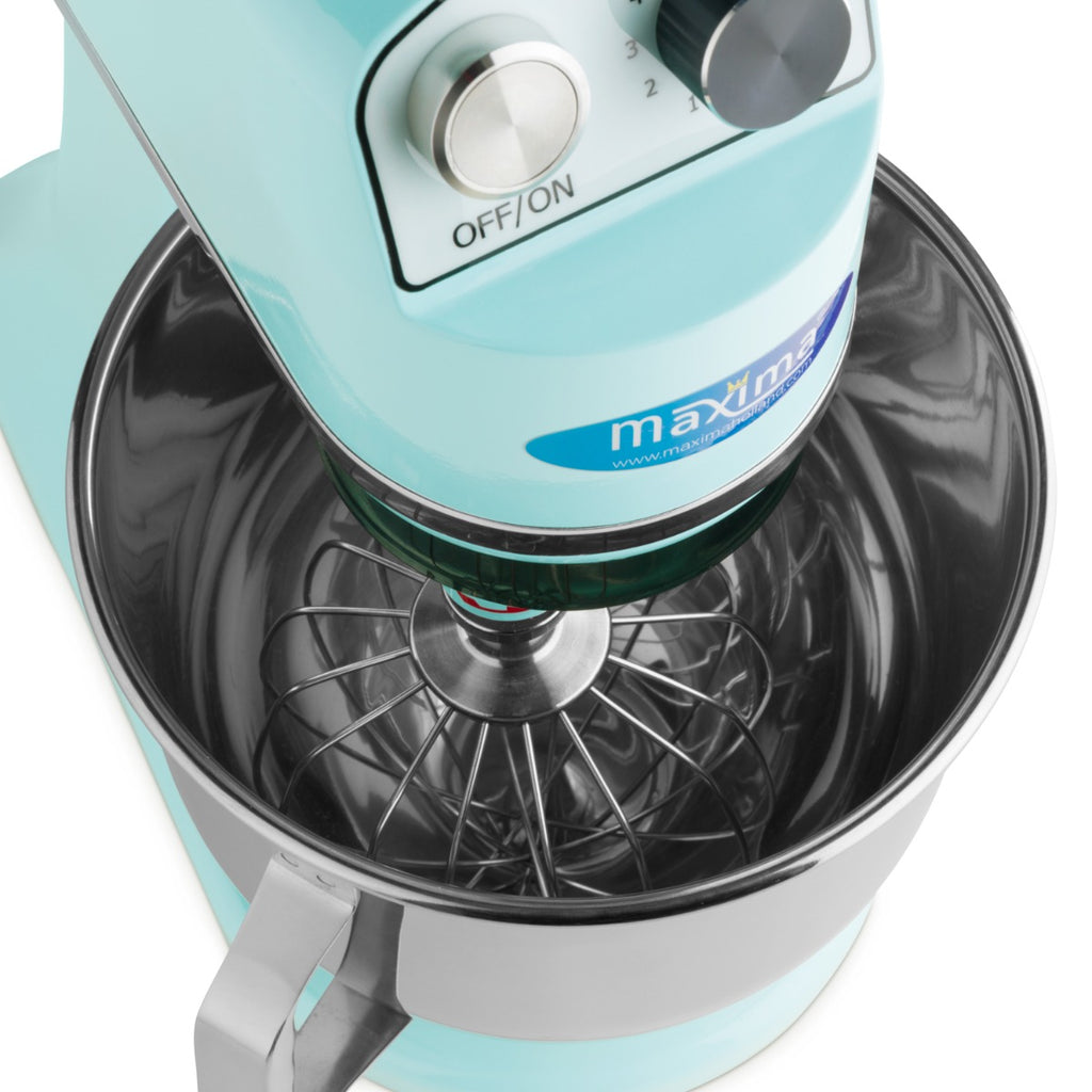 Planetenrührmaschine - Professionell - 7L - Bis 2kg Teig - Blau