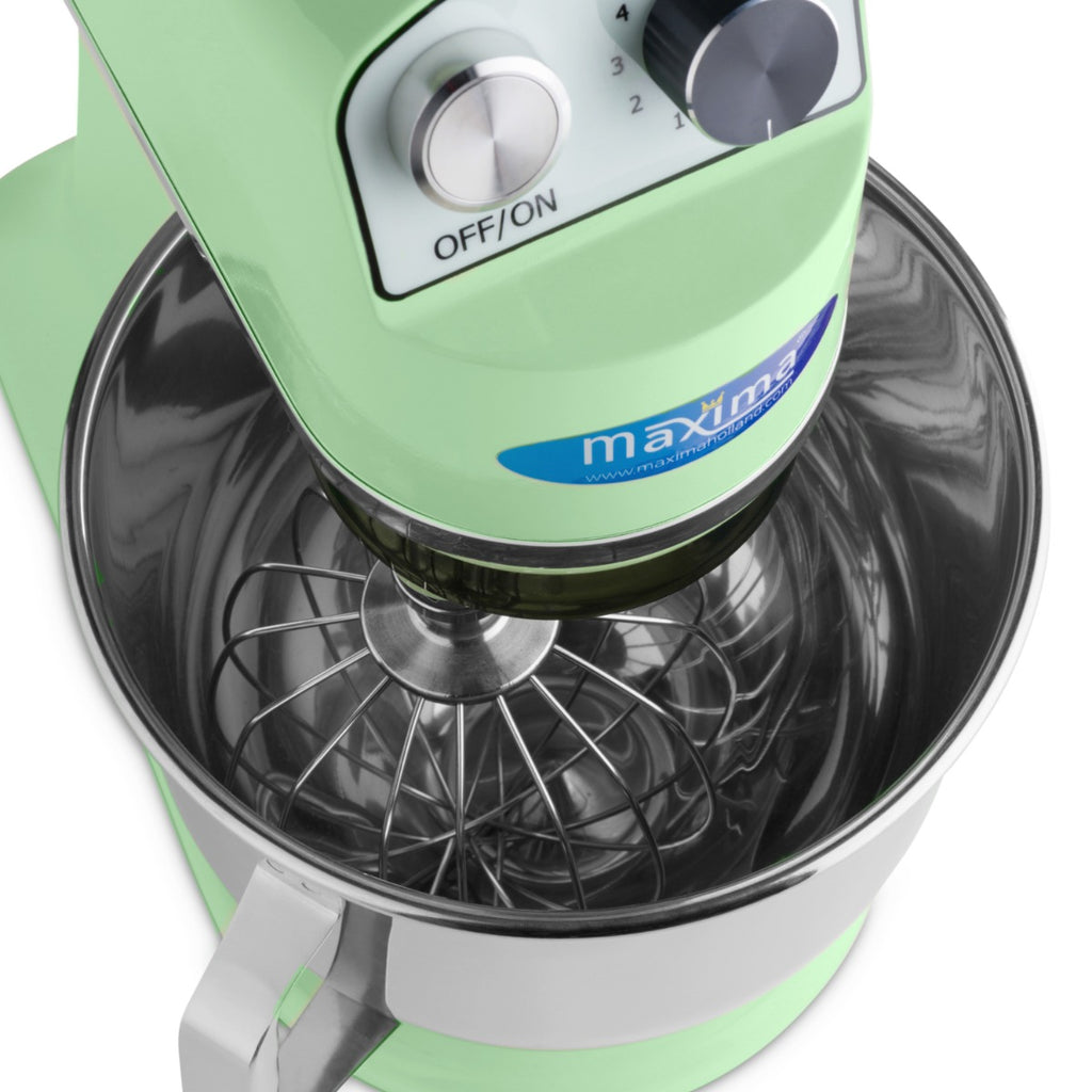 Impastatrice planetaria - Professionale - 7L - Fino a 2kg di impasto - Verde