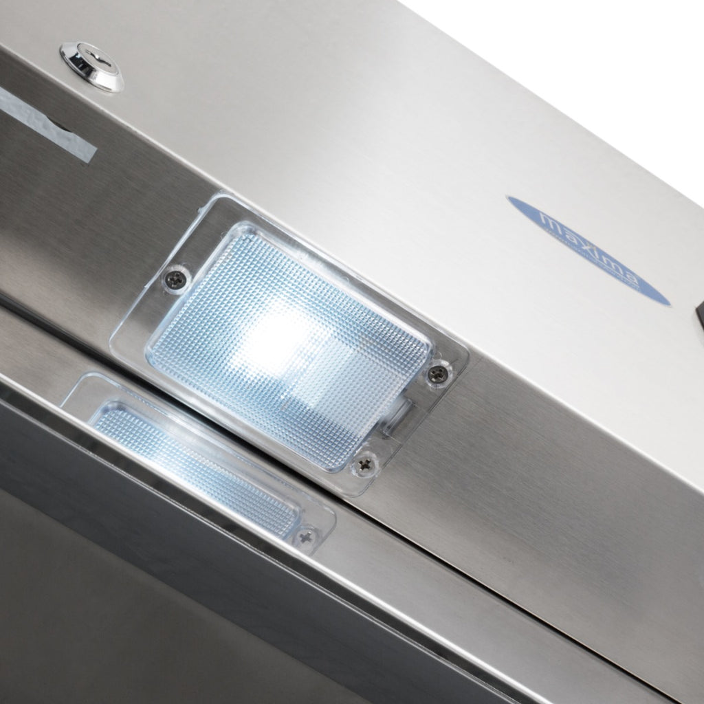Bäckerei-Tiefkühlschrank - Professionell - 800L - verstellbare Schienen - für 60 x 40cm - auf Rollen