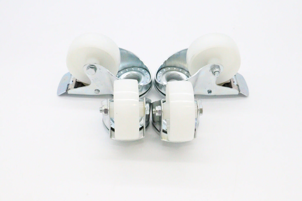 Wheels set for Table Steamer - Profesional - 2 with brackes - 4.3 Inch / 11 cm