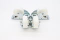 Wheels set for Table Steamer - Profesional - 2 with brackes - 4.3 Inch / 11 cm