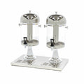 Dispensador de Bebidas - Profesional - 2 x 8L - Tubo Central de Refrigeración - Funciona Sin Corriente