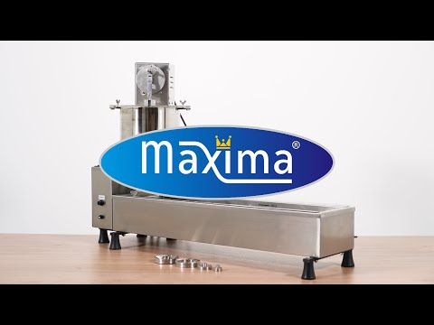 Macchina per Donut - Professionale - 450 Donut/h - Automatica - Friggitrice con Sistema Rotante