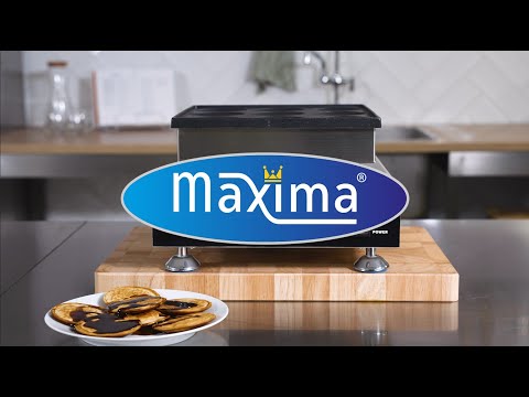 Máquina para hacer Panqueques - Profesional - 9 Panqueques - Ø8cm Cada Uno
