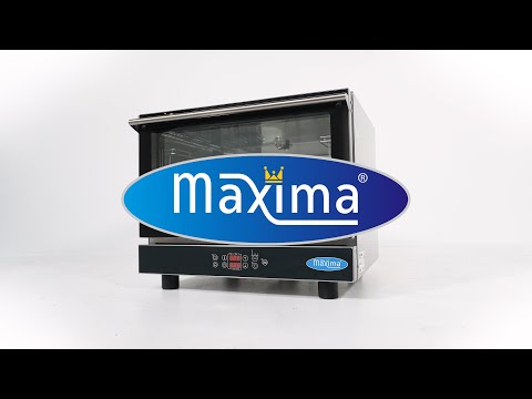Horno de Vapor Combinado - Profesional - para 4 Bandejas (1/1 GN / 60 x 40 cm) - Pantalla Digital - 400V