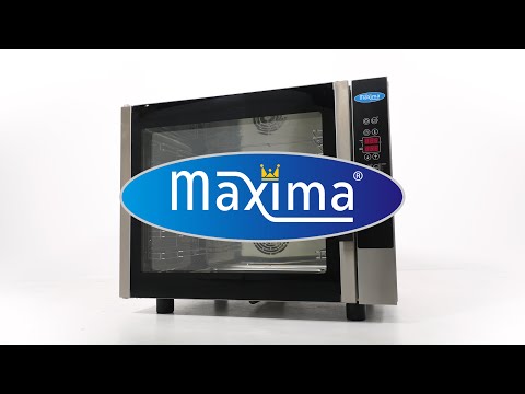 Horno de Vapor Combinado - Profesional - para 6 Bandejas (1/1 GN / 60 x 40 cm) - Pantalla Digital - 400V