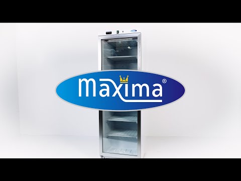 Congelador - Profesional - 600L - Blanco - con Puerta de Cristal