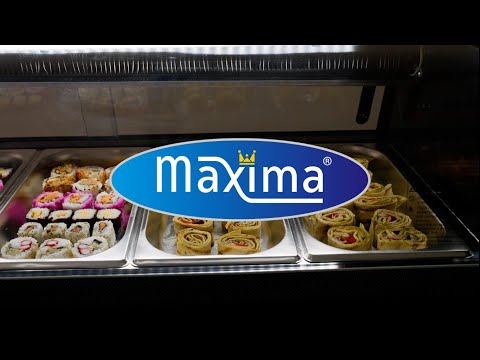 Vitrina Repisa Frigorifica para Sushi y Tapas - Profesional - 52L - incl 5 x 1/3 GN - Modelo de Sobremesa